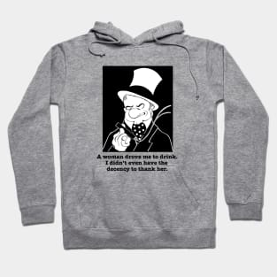 W.C. FIELDS FAN ART Hoodie